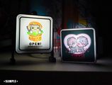 【NIJISANJI JP】ChroNoiR磁吸燈箱&ロト看版