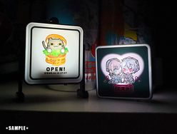【NIJISANJI JP】ChroNoiR磁吸燈箱&amp;ロト看版