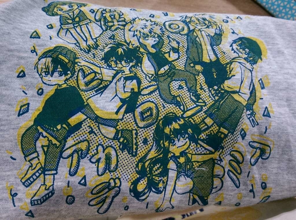 《我的英雄學院》MHA手工絹印T恤 (預定販售制)
