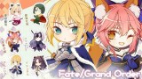 Fate/stay night/命運守護夜/Q版 壓克力 吊飾 /透明雙面(6隻+6隻)加制