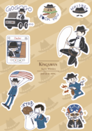 Kingsman  Agent Whiskey貼紙