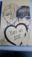 【Yuri!!! on ICE】維勇手繪筆記本