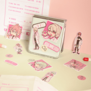 ŹOOĻ｜Doctor in Pink｜銀河全斷貼紙