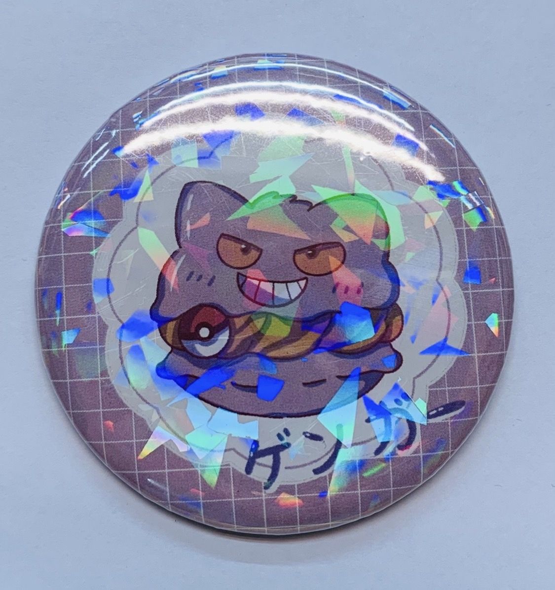 耿鬼甜點—碎閃徽章