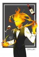 Undertale-Grillby 明信片