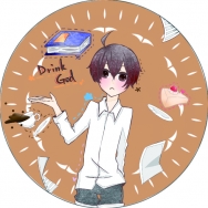 【原創DrinkGod】咖啡4.4霧面徽章