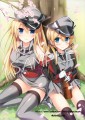 艦これ Bismarck×Prinz B2掛軸