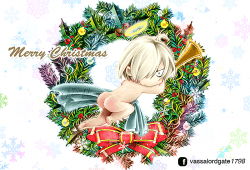 [YOI] 聖誕節無料明信片 - Merry Christmas！