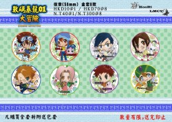 Digimon 全主角/數碼精靈badge