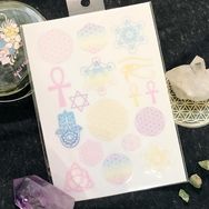生命之花轉印貼紙