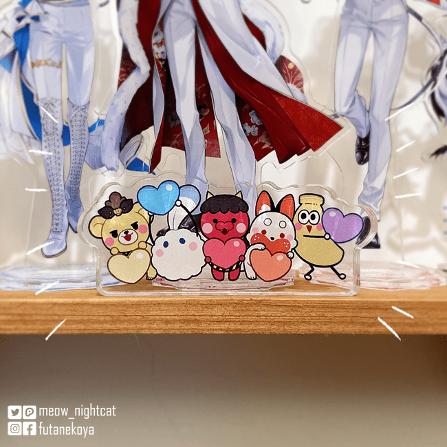 LUXIEM粉絲形象厚壓克力飯友