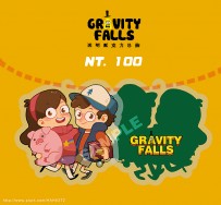 Gravity falls透明壓克力吊飾