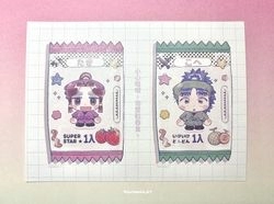 小心咀嚼！糖果明信片