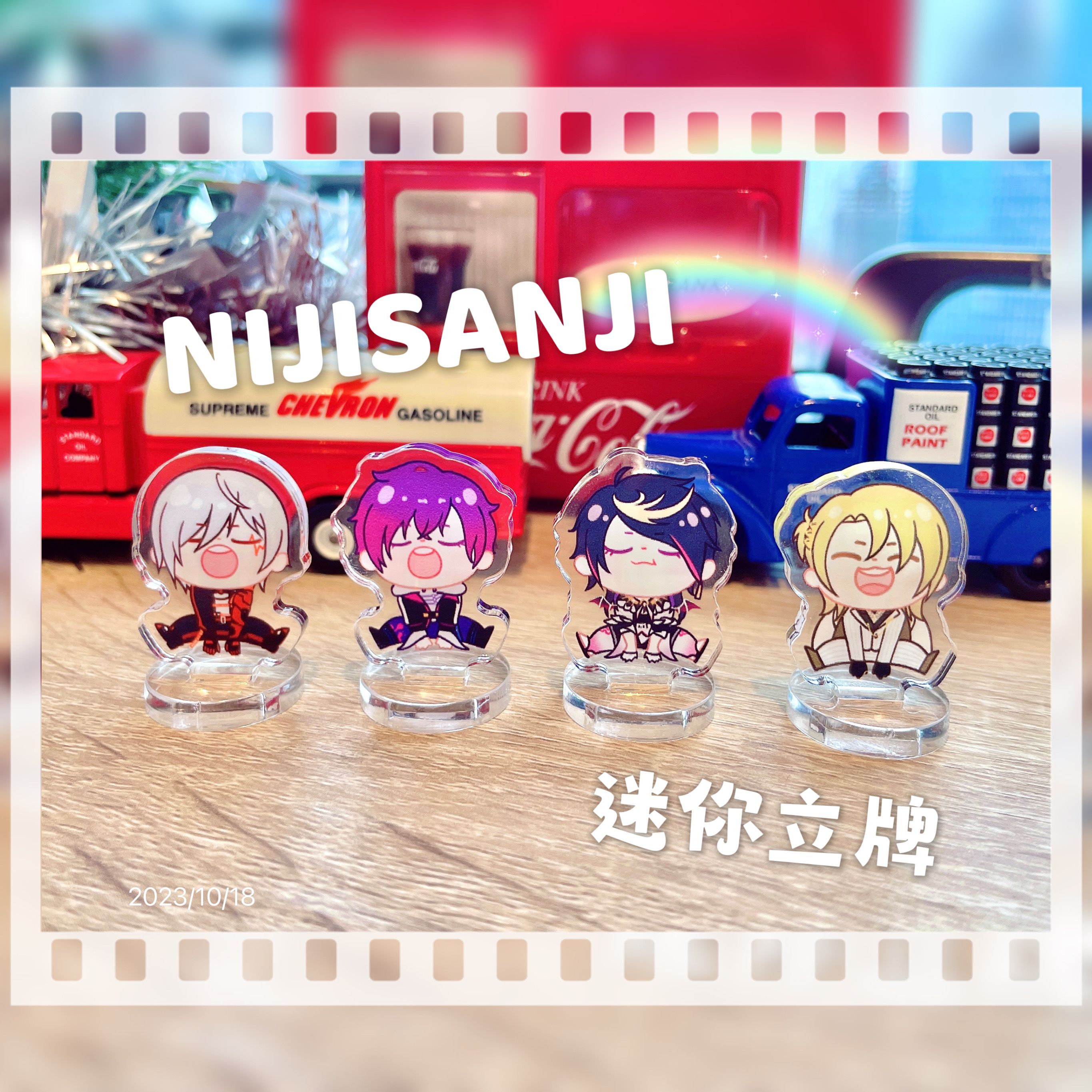 【彩虹社Nijisanji EN】Q版迷你餵食立牌 Shu Luca Uki Fulgur