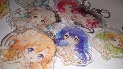 LoveLive! 透明壓克力掛件