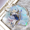 SNOW MIKU -2019- 雪ミク雙層壓克力吊飾