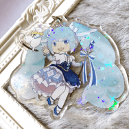 SNOW MIKU -2019- 雪ミク雙層壓克力吊飾