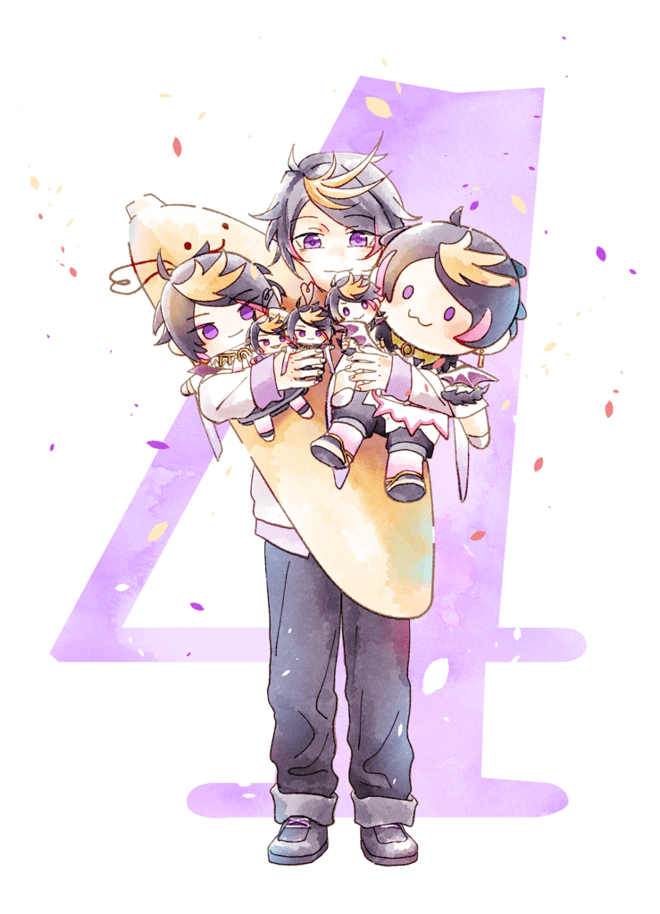 Shu Yamino生日明信片