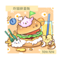 炸貓排蓋飯