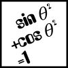 sinθ²+cosθ²=1